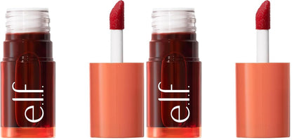 e.l.f. Sheer For It Blush Tint, Multi-Use, Long-Lasting Lip & Cheek Makeup, Creates A Natural Flush Finish, Vegan & Cruelty-Free, Plums Up